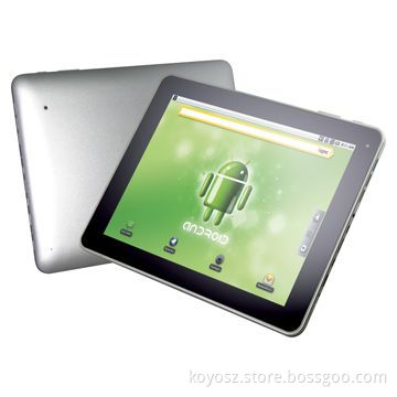 9.7-inch Tablet PCs with IPS Screen and Metal Case, Camera, HDMI®, External 3G